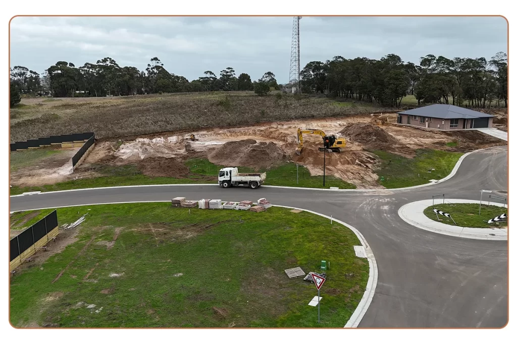 Mount Gambier Drone View